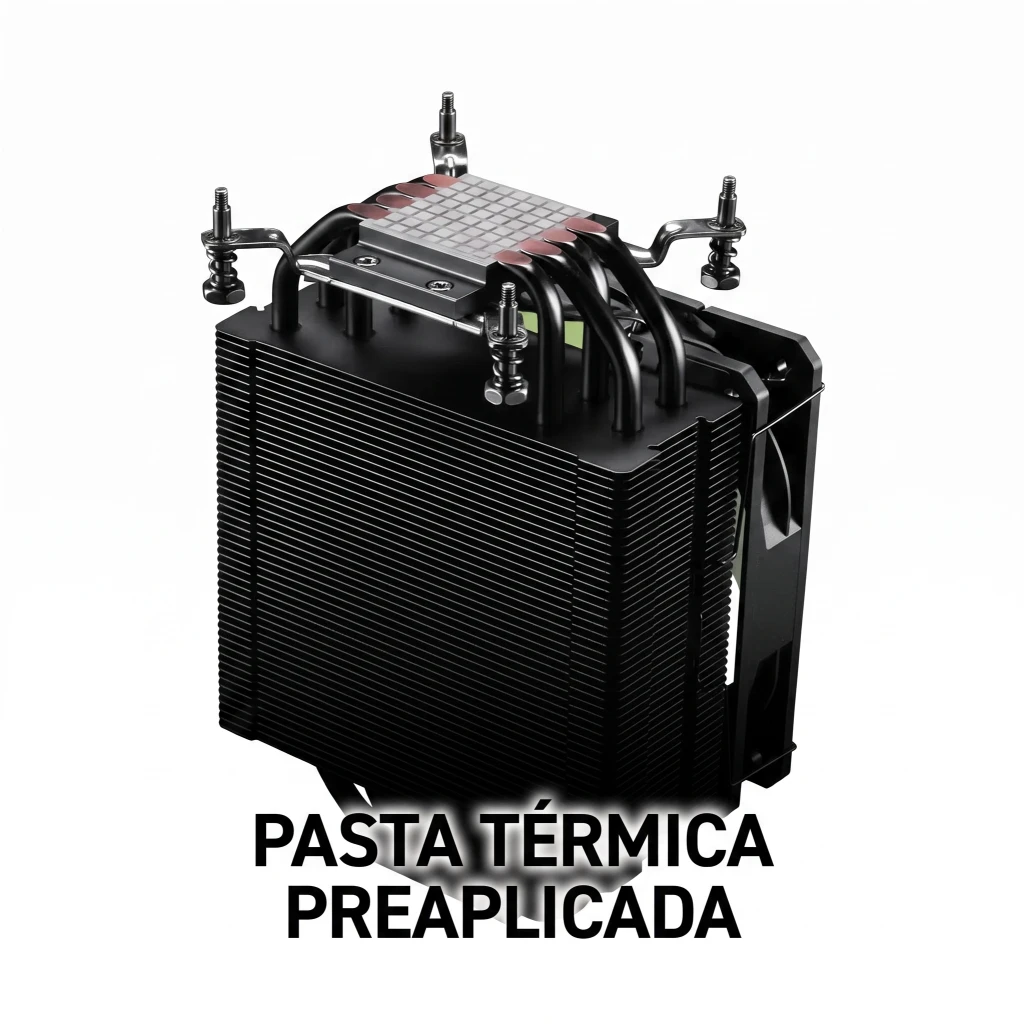 Imagen 3 de Disipador de CPU MSI MAG COREFROZR AA13 1 Vent ARGB, Intel LGA 1700/1851 AM4/AM5