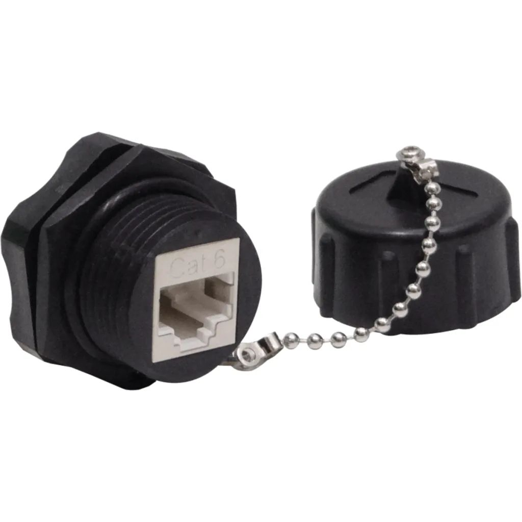 Imagen 1 de TRIMERX Industrial CAT6 STP Blindado Punchable Modulo RJ45 Hembra