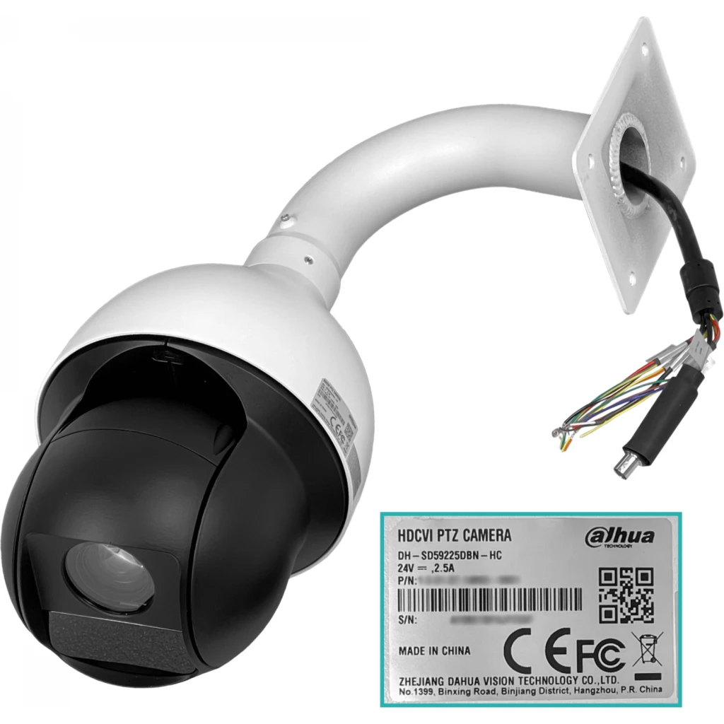 DH PTZ IR150mt 2MP 25x 4,8-120mm IP66 Camara Analoga HDCVI SD59225DBN