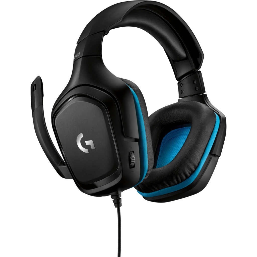 Imagen 2 de Cintillo Multimedia Logitech Gaming G432 alambrico sonido 7.1 20Hz-20kHz