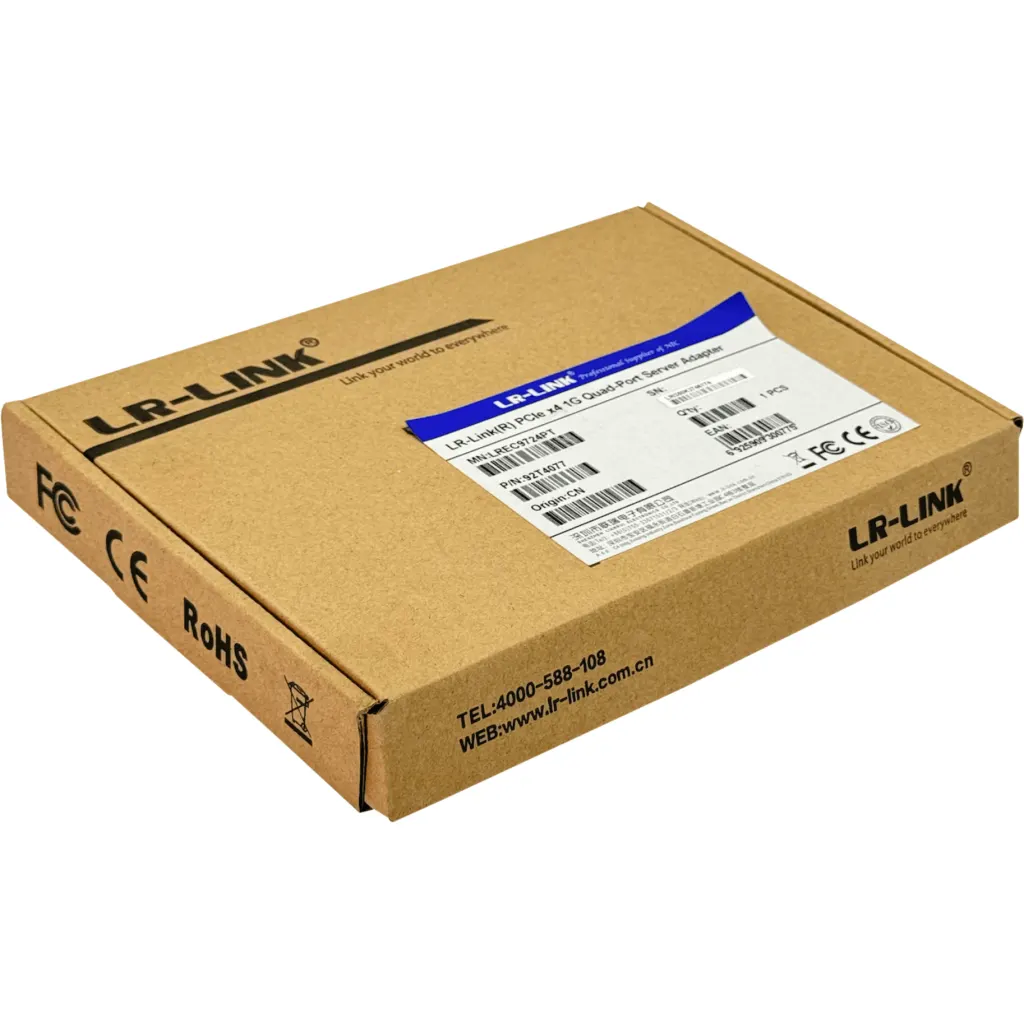 Imagen 2 de LRLINK Tarjeta p/RouterOS PCIExpress PCIe-x4 4-1000 LREC9714HT