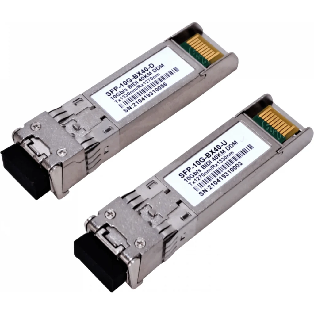 Imagen 1 de FIBRA SFP+10G SM 40km DDM(WDM) inc-2-unids 1270/1330nm Modulos 1-LC