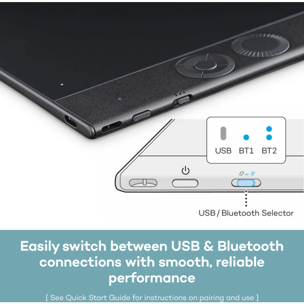 Imagen 3 de Tableta Digitalizadora Wacom Intuos Pro Small, (2025) USB, Bluetooth