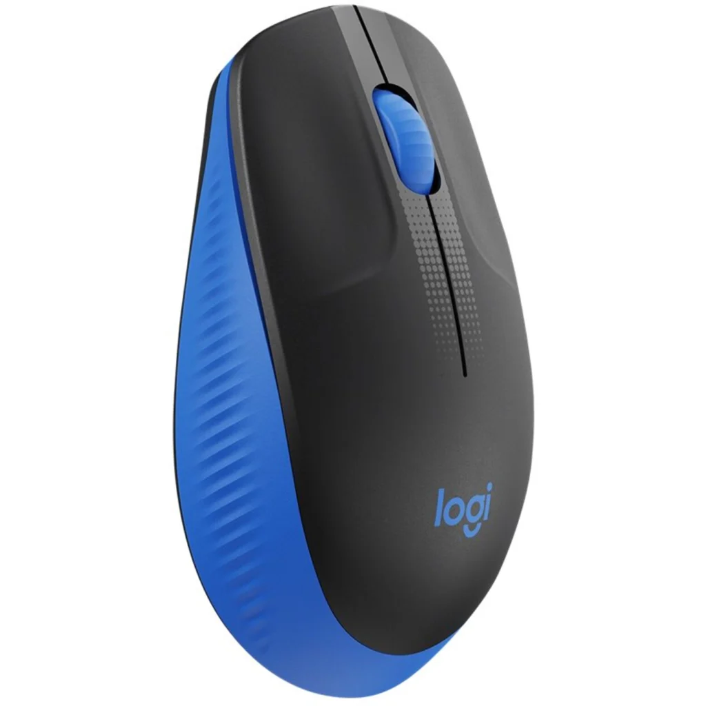 Imagen 2 de Mouse Inalámbrico Logitech M190 Óptico 1000dpi Ambidiestro 3 botones Azul
