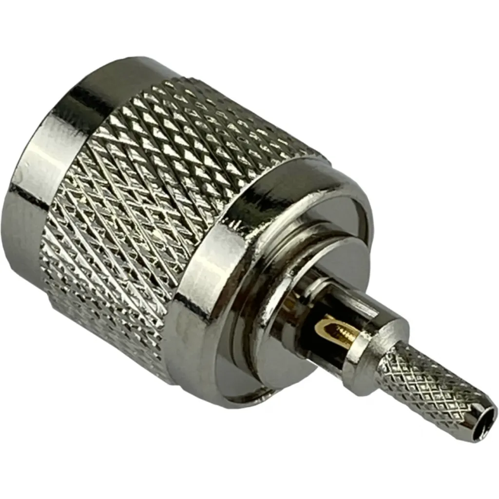 Imagen 3 de RPTNC-Macho RG316 Conector Crimpeable CA100 RG174