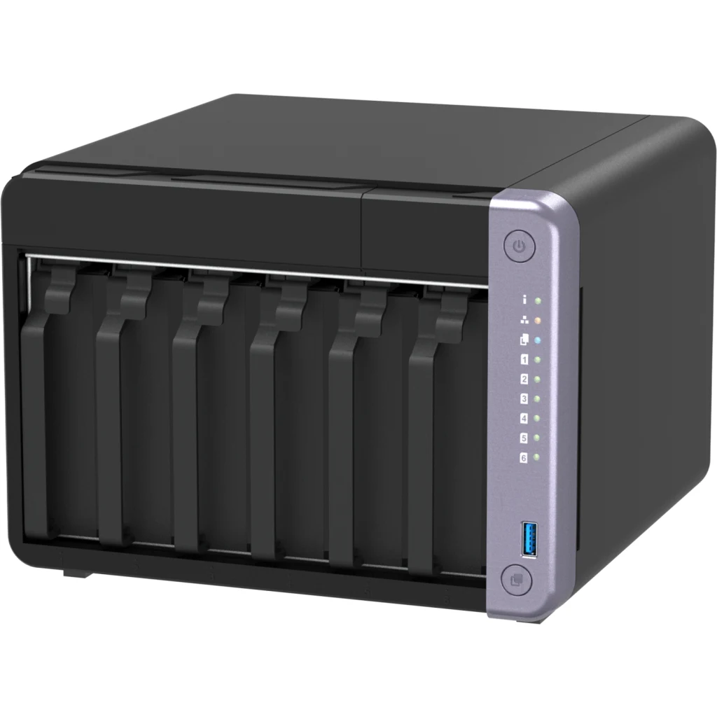 Imagen 6 de NAS QNAP TS-632X, 6 Bahías, Alpine AL524, 1*SoDIMM DDR4 