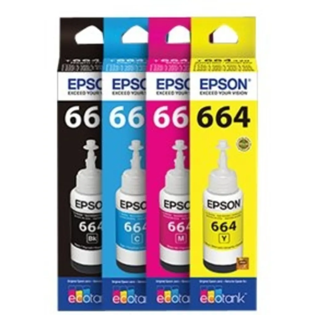 Imagen 1 de Botella de Tinta Epson T664220-AL Cyan p/Imp L200/L110/L210/L355, 6500Pág 70ml