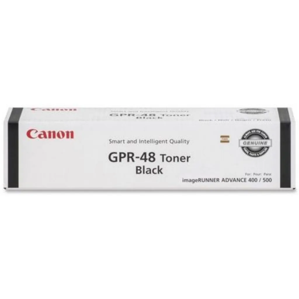 Toner Canon GPR-48 BK Negro imageRUNNER ADVANCE 400iF/400i/500iF/500i, 15200Pág