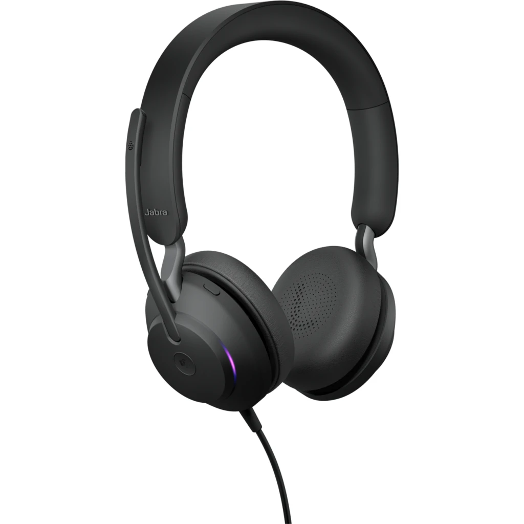 Imagen 1 de Audífonos Jabra Evolve2 40 SE MS, micrófono, USB-C, estéreo, cancelación