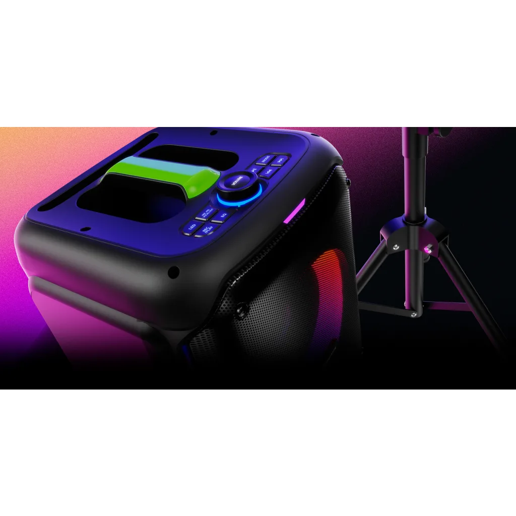 Imagen 8 de Klip Xtreme - Speaker system - Black - tripod with 2 mics
