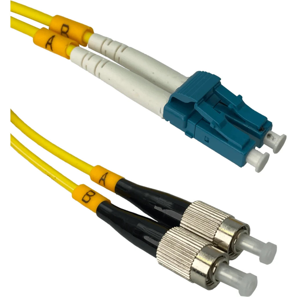 3mt LC-FC MonoModo SM Duplex Jumper Cable Fibra 9/125um LSZH