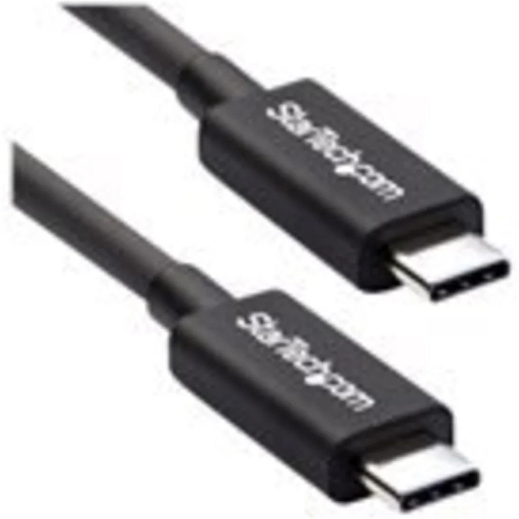 Imagen 2 de Cable Thunderbolt 3 USB-C M/M 20Gbp/s 4K 60Hz 2 Mts Nique Color Negro - StarTech