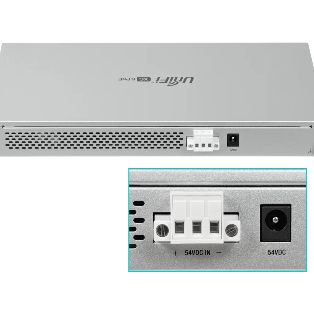 UBIQUITI UniFi 2-SFP+10G 4-10G-PoE++60W Switch Admin 802.3bt inc-54V