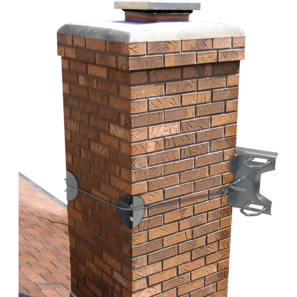Imagen 3 de Kit Soporte para Chimenea Hasta 1-1/2-pulgadas Galvanizado