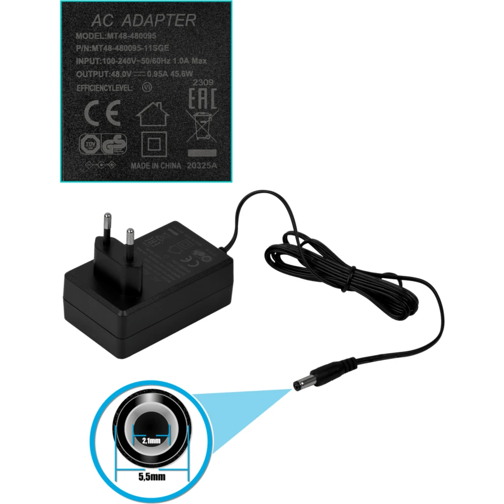 Imagen 9 de MIKROTIK UPS 2-1000 PoE-in/out SFP-2,5G Converter IP67