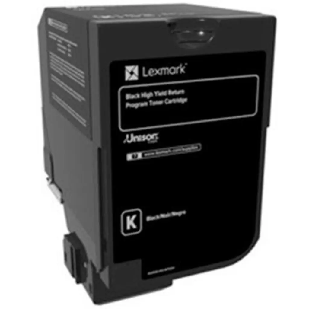 Toner Lexmark 74C4HK0 NEGRO para CS72x/CX72x, 20.000 Páginas