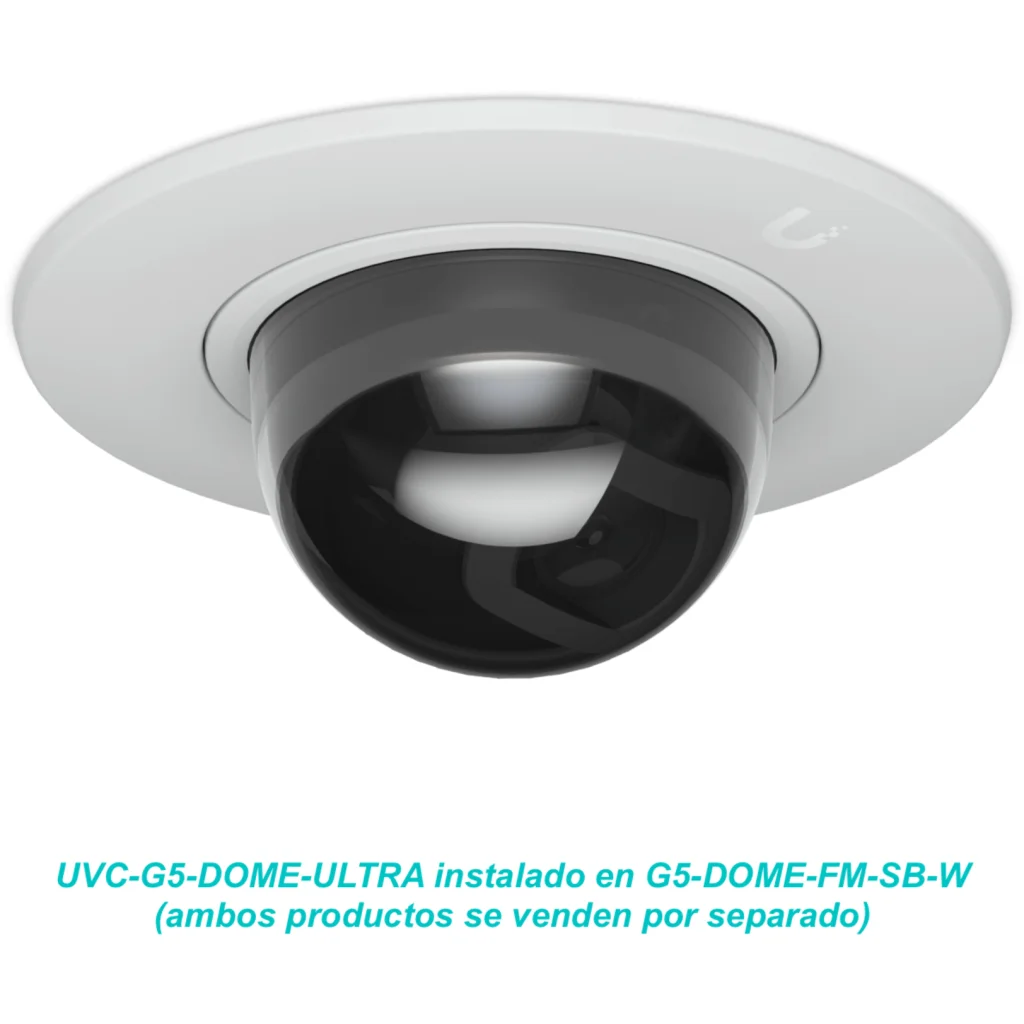 Imagen 2 de UI Blanco Soporte Cielo Empotrado Burbuja Ahumada p/UVC-G5-Dome-Ultra