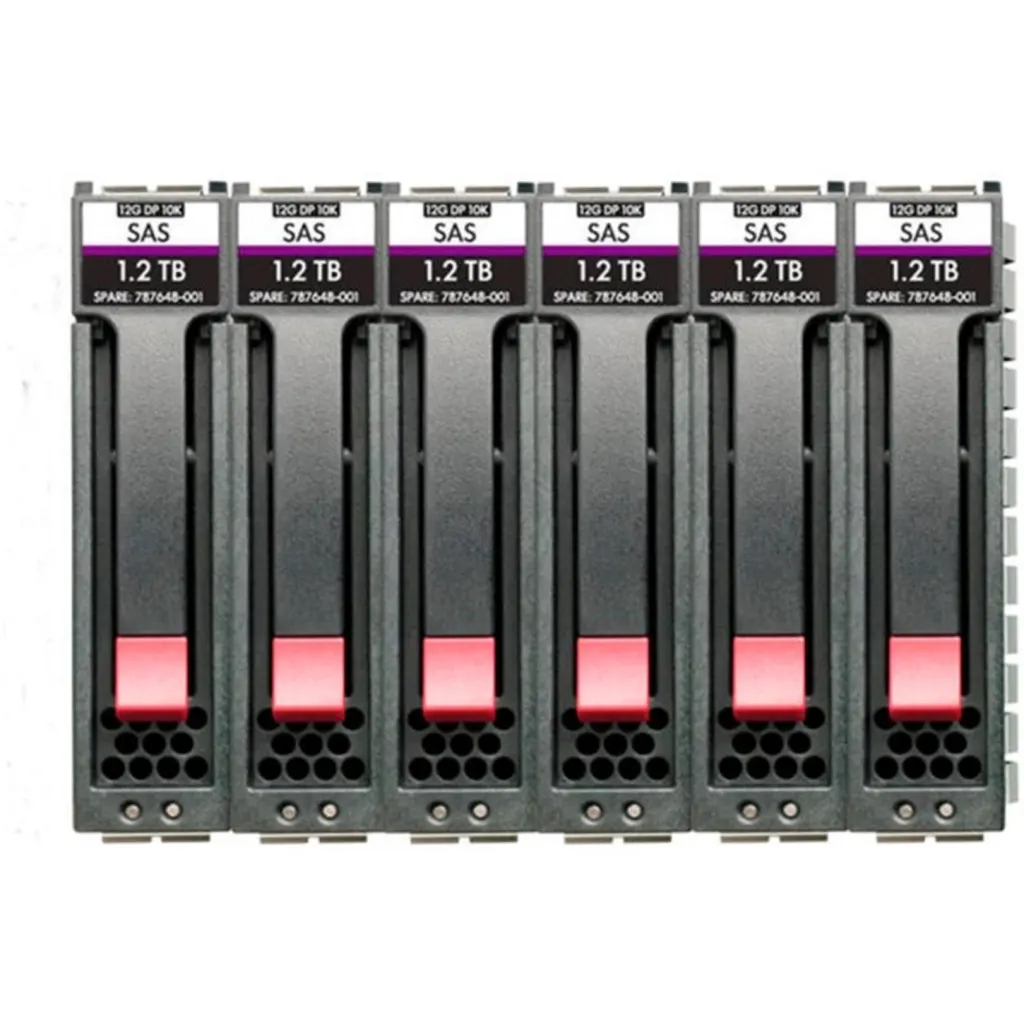 HPE MSA 14,4 TB SAS 10K SFF M2 6PK HDD BUNDLE (6 X 2,4TB - R0Q57A)