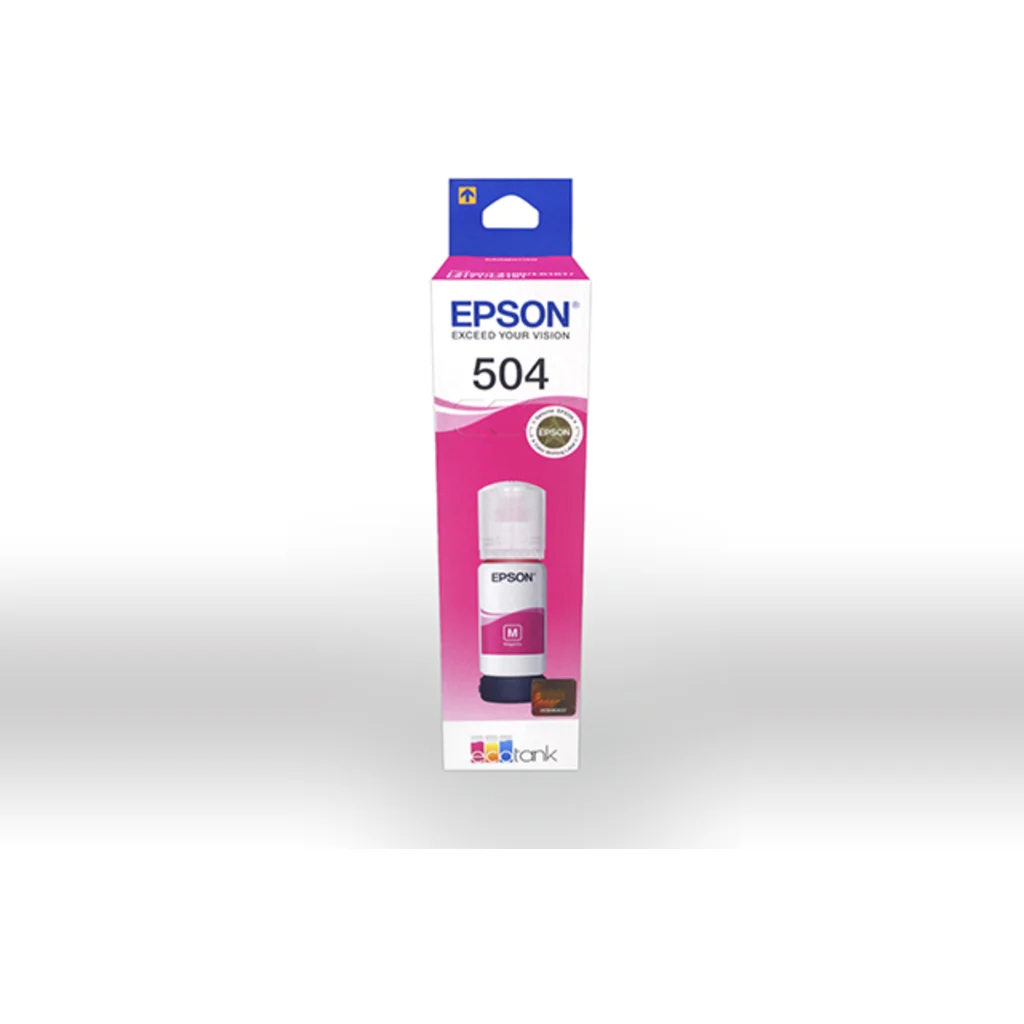 Botella de Tinta Epson T504 Magenta C13T03N32A L4150, L4160, L6161, L6171, L6191