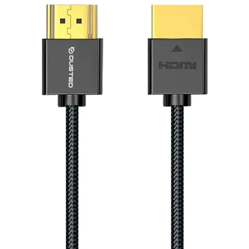 Cable Ultra Slim 4K HDMI 2.0 1.8M Rugged Dusted negro