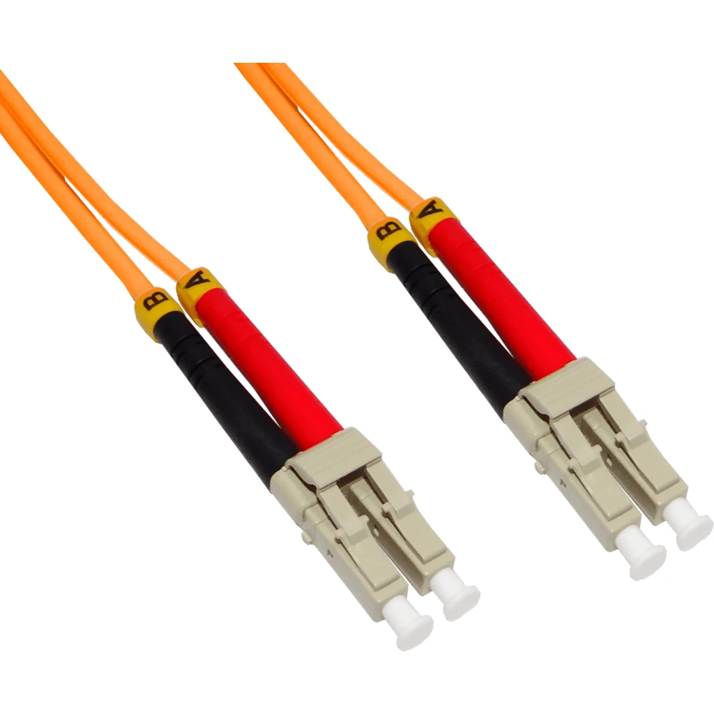 Imagen 2 de 3mt LC-LC OM1 MultiModo MM Duplex Jumper Fibra 62.5/125um LSZH