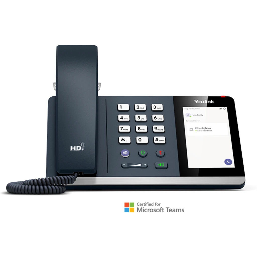 Imagen 2 de Telefono USB para Teams , pantalla touch 4", incluye fuente de poder
