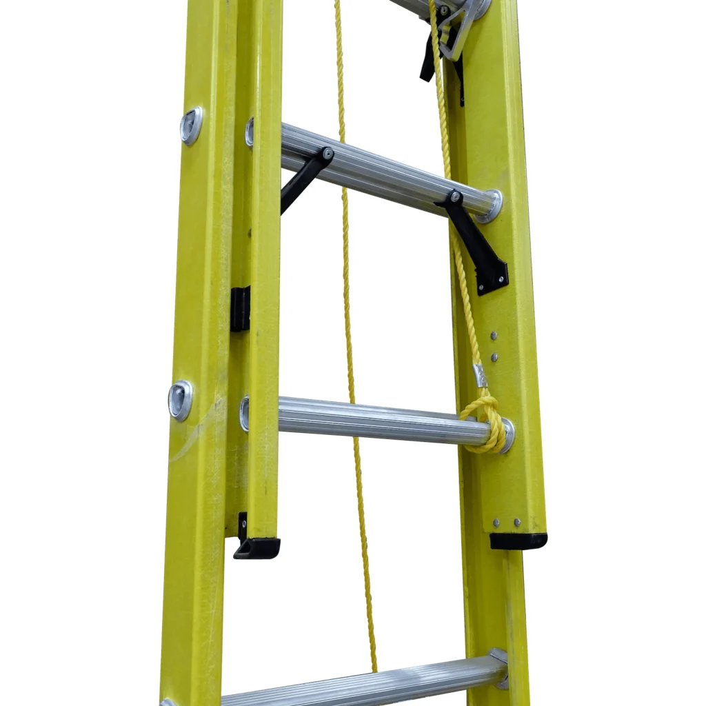 Imagen 3 de 4,8-9,9mt 140kg Telescopica Fibra de Vidrio 32-peldano Escalera