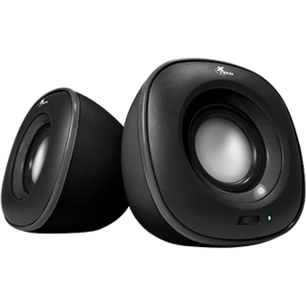 Parlante Xtech Spekter XTS-115BK 2.0 Canales 6W RMS 3.5mm Power USB Negro