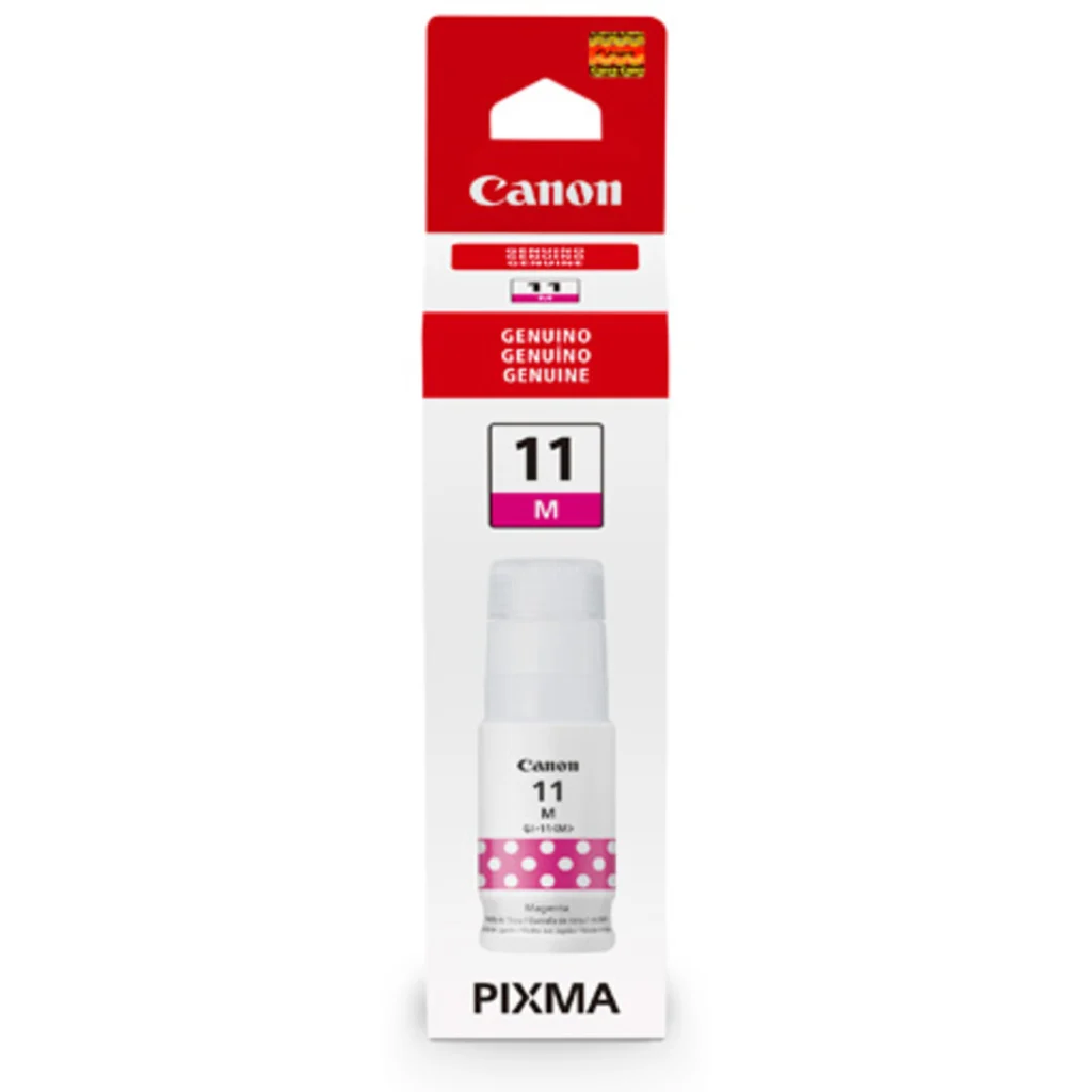 Imagen 2 de Botella de Tinta Canon GI-11M Magenta Rendimiento aprox 7.700 páginas 70 ml
