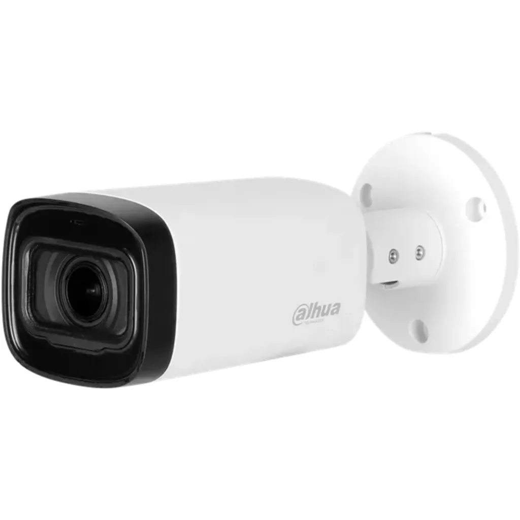 DH-HAC-HFW1801RN-Z-A-27135-S2. camara HDCVI bullet 8MP Lente Varifocal motorizado IR80m microfono in