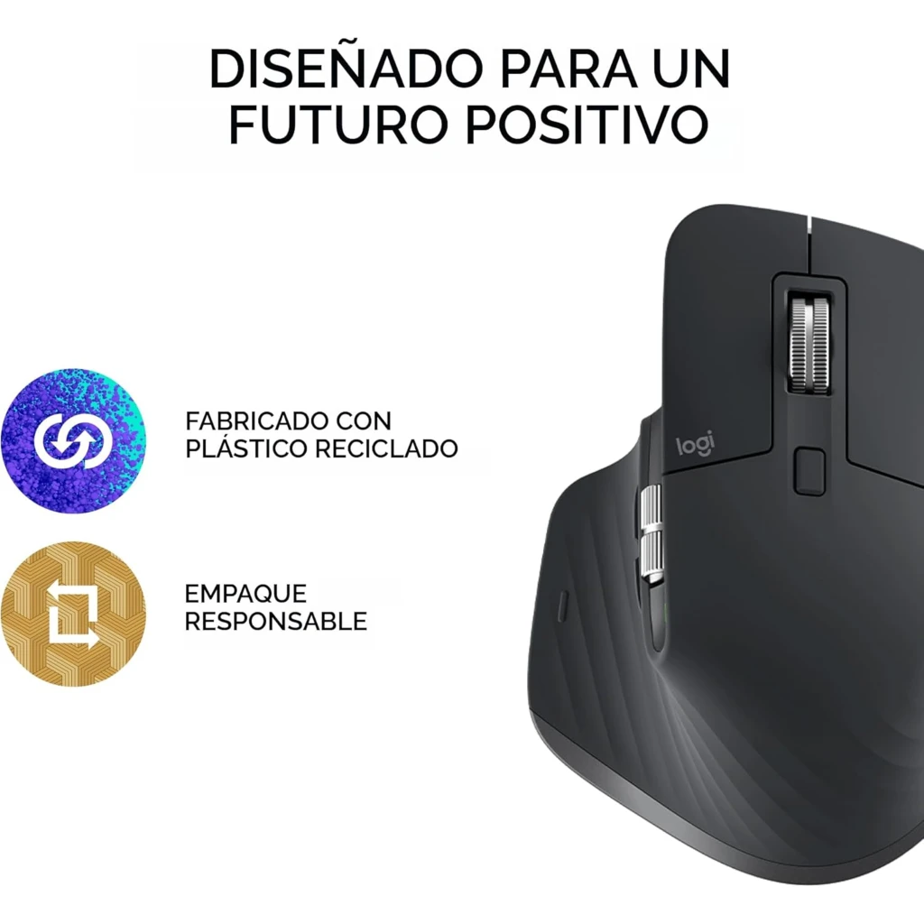tecnomas.cl | [910-007502] Mouse Inalámbrico Logitech MX Master 3s