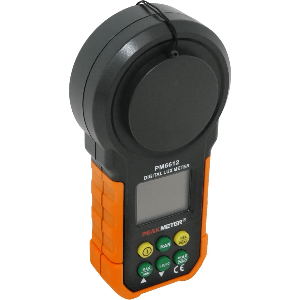 Imagen 2 de Luxometro Digital req-Bateria-9V 0-200000Lux 320-730nm