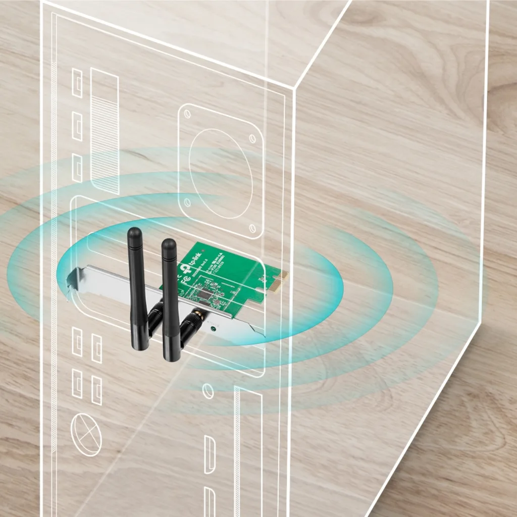 Imagen 2 de Tarjeta de Red Inalámbrica TP-Link TL-WN881ND PCI Express x1, N a 300 Mbps