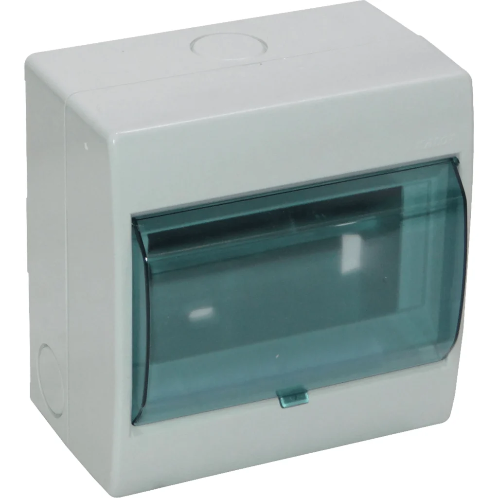 KALOP c/Tapa 90/110mm-Ancho 46mm-Alt Caja Plastica Riel Din KL02476T