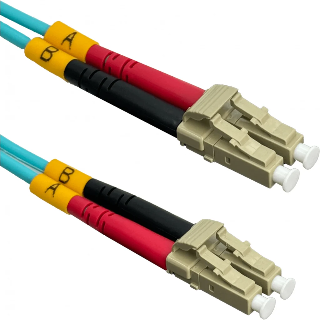 Jumper Fibra 3.0mm 50/125um LSZH LC-LC OM3 MultiModo MM Duplex 2mts