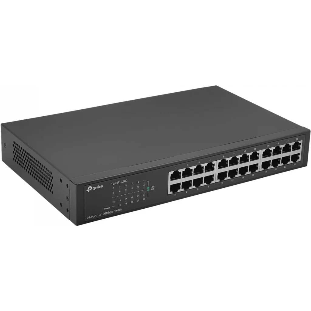 Switch TP-Link 24 10/100Mbps RJ45 Ports (Auto Negotiation/Auto MDI/MDIX) Rack M.