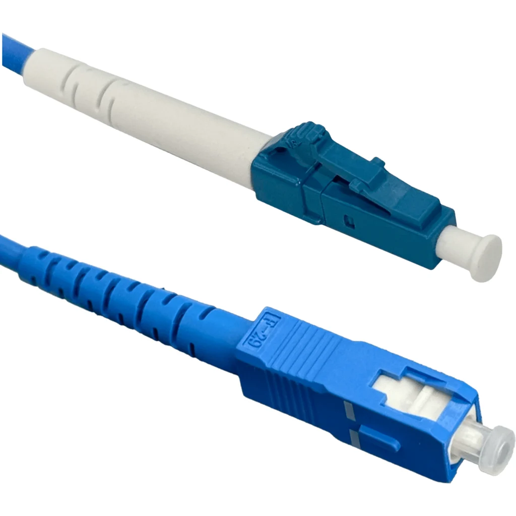 LSZH Blindado 5mt LC-SC SM Simplex Jumper Cable Fibra 3.0mm 9/125um