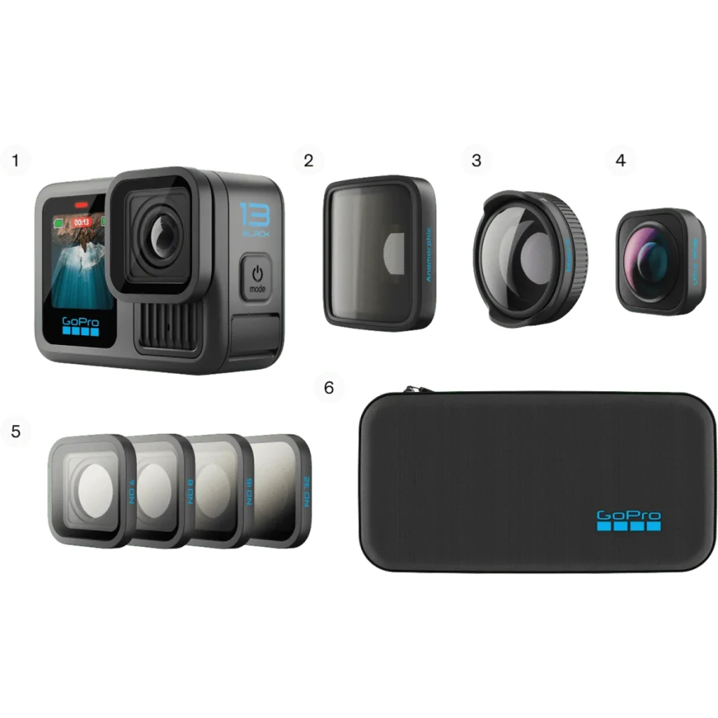 Cámara de Acción GoPro HERO13 Black + Lentes HB