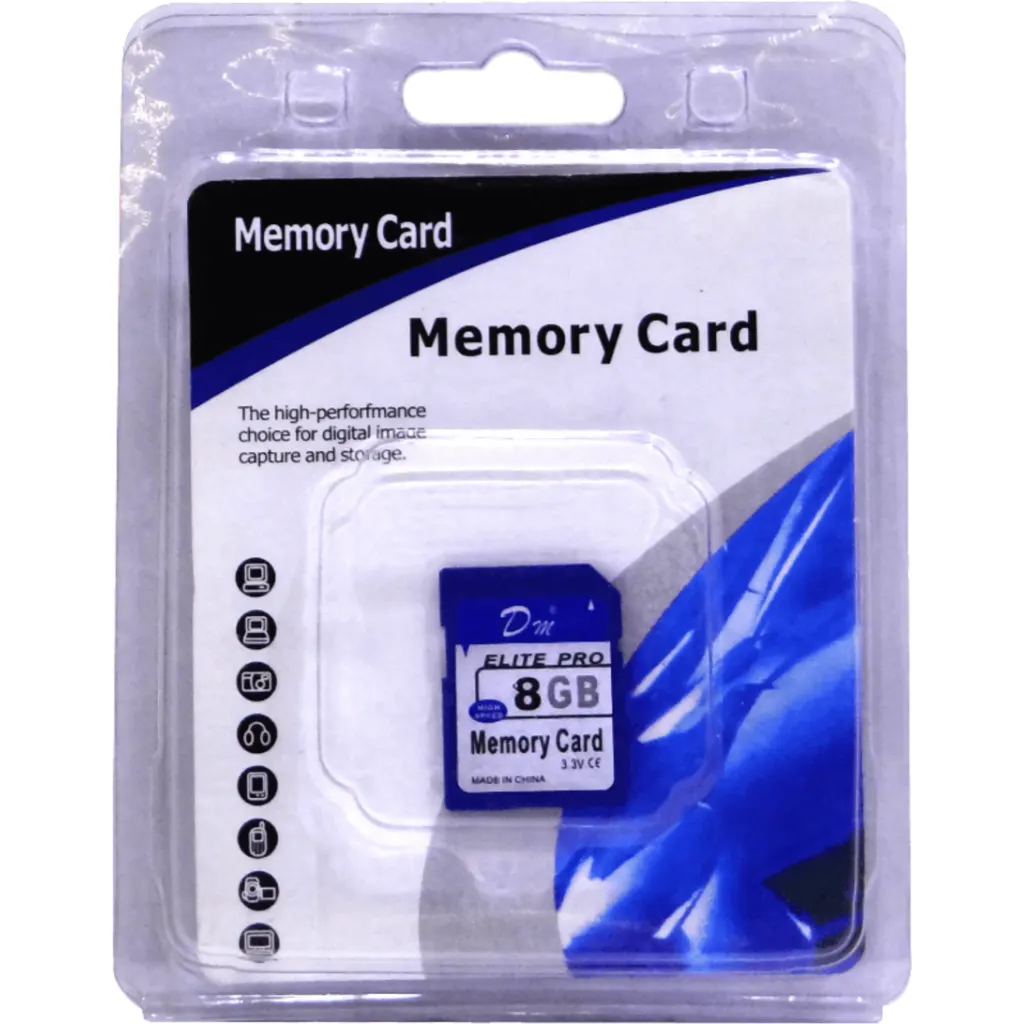 Memoria 8GB SD sin-Adaptador