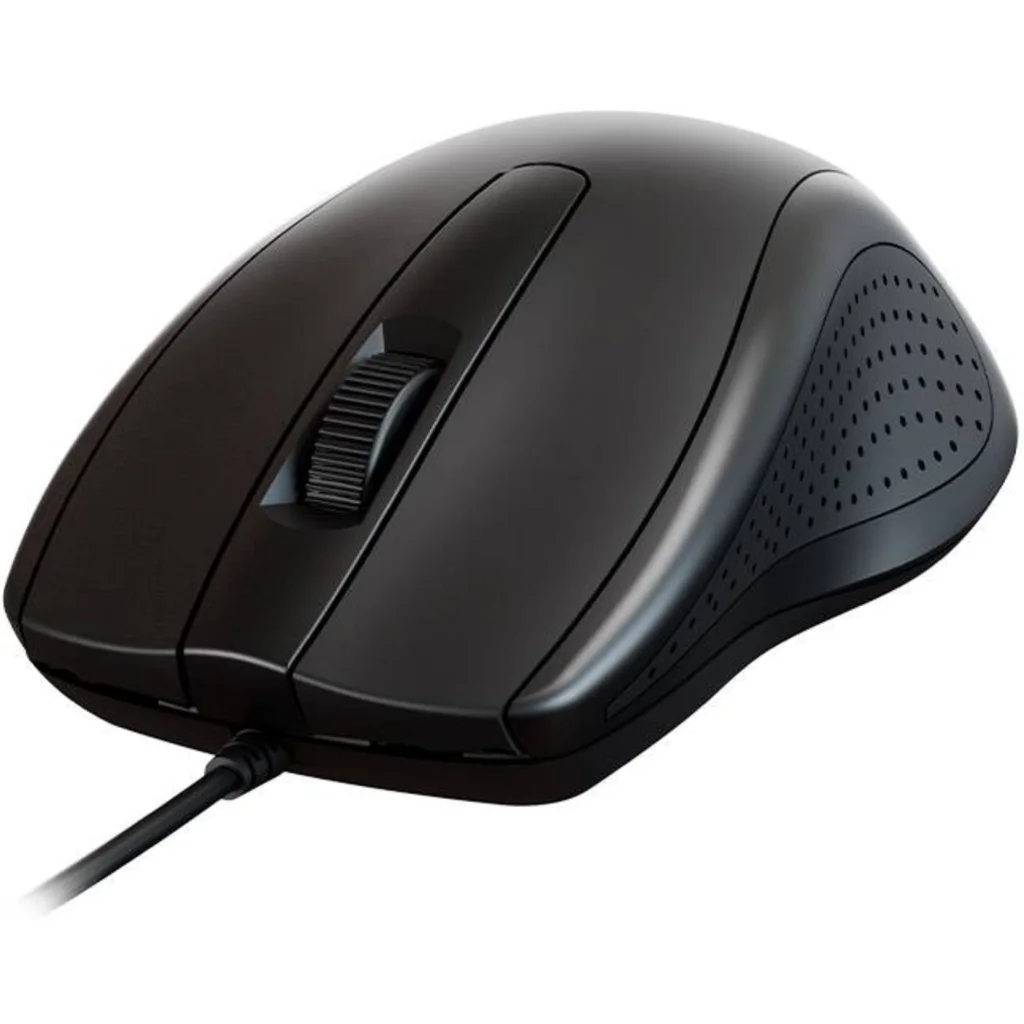 Mouse Alambrico Xtech XTM-206, 1200DPI 3 Botones Ambidextrous USB Color negro