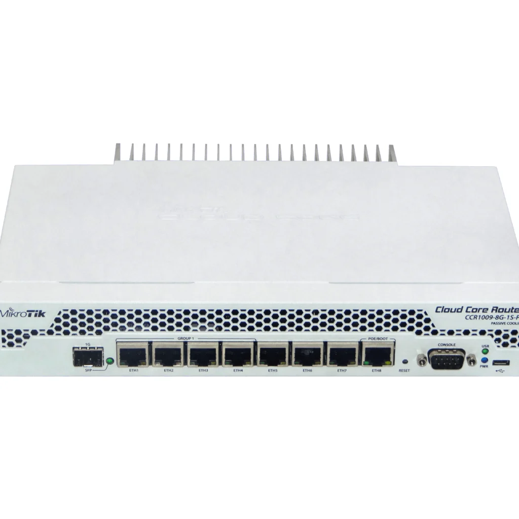 Imagen 1 de OFERTA MIKROTIK Cloud Core Router 1009-7G-1C-PC (RouterOS L6) with case
