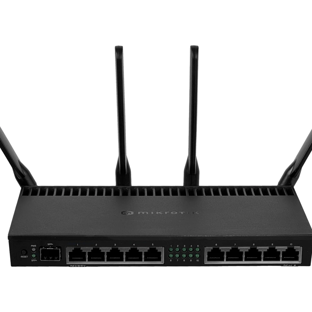Imagen 5 de MIKROTIK req-cable 10-1000 1-SFP+10G AC2000 L5 1,4GHz-x4 4x3dBi-Fijas