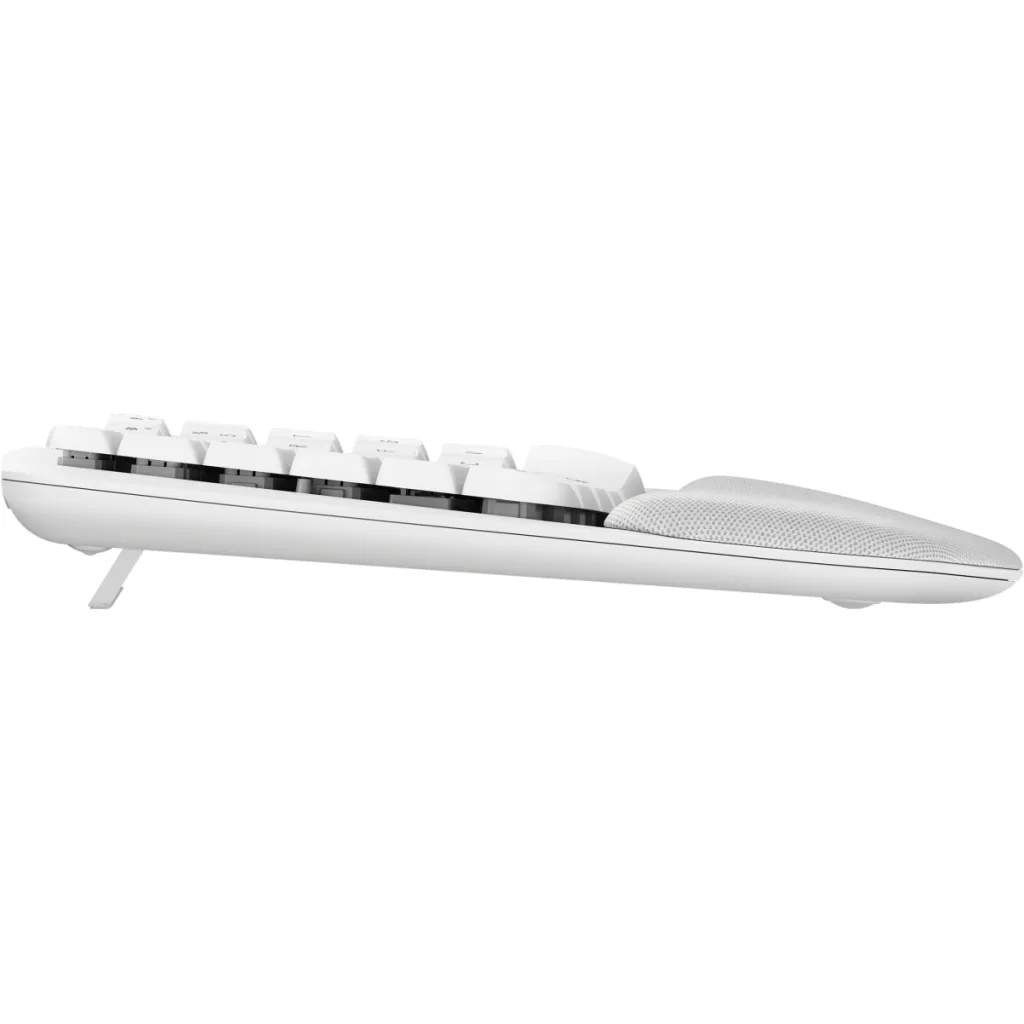 Imagen 6 de Teclado Inalámbrico Erogonómico Logitech WAVE KEYS RF+BT QWERTY Español Blanco