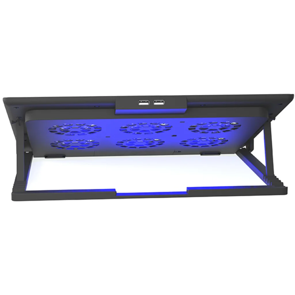 Imagen 7 de Base para Notebook Xtech  XTA-161, hasta 17" 6*FAN LED Altura ajustable 2*USB Ne