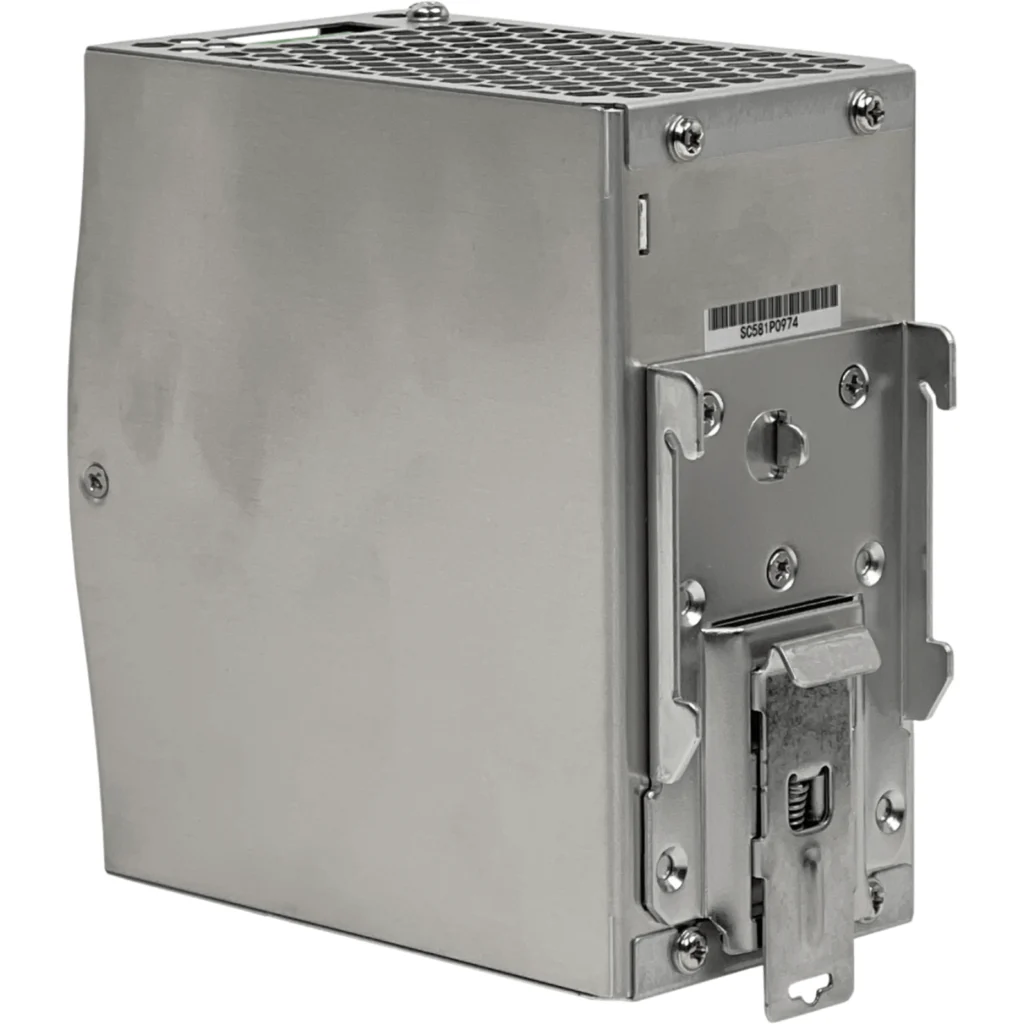 Imagen 1 de MEANWELL 24VDC 240W 10A ajust/24-28V Ancho-63mm Riel-DIN Fuente Poder