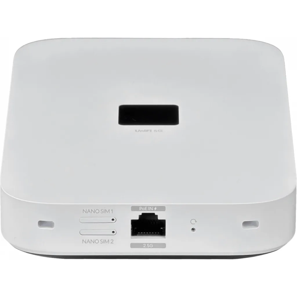 UniFi Modem 5G  Externo (5G NR / LTE, 2.5GbE ,Nano-SIM & eSIM, IP67, Pole/Wall Mount) Req: U-PoE