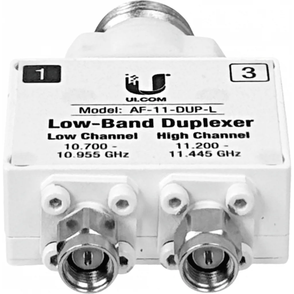 Imagen 4 de UBIQUITI 10,7-11,0/11,2-11,5GHz 2-SMA-M 1-N-H Multiplexor para AF-11