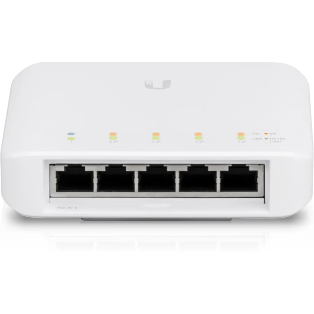 Imagen 6 de Switch Ubiquiti UniFi USW-FLEX, Conmutador,Gesti.4 x 10/100/1000 PoE+1x*10/100/1