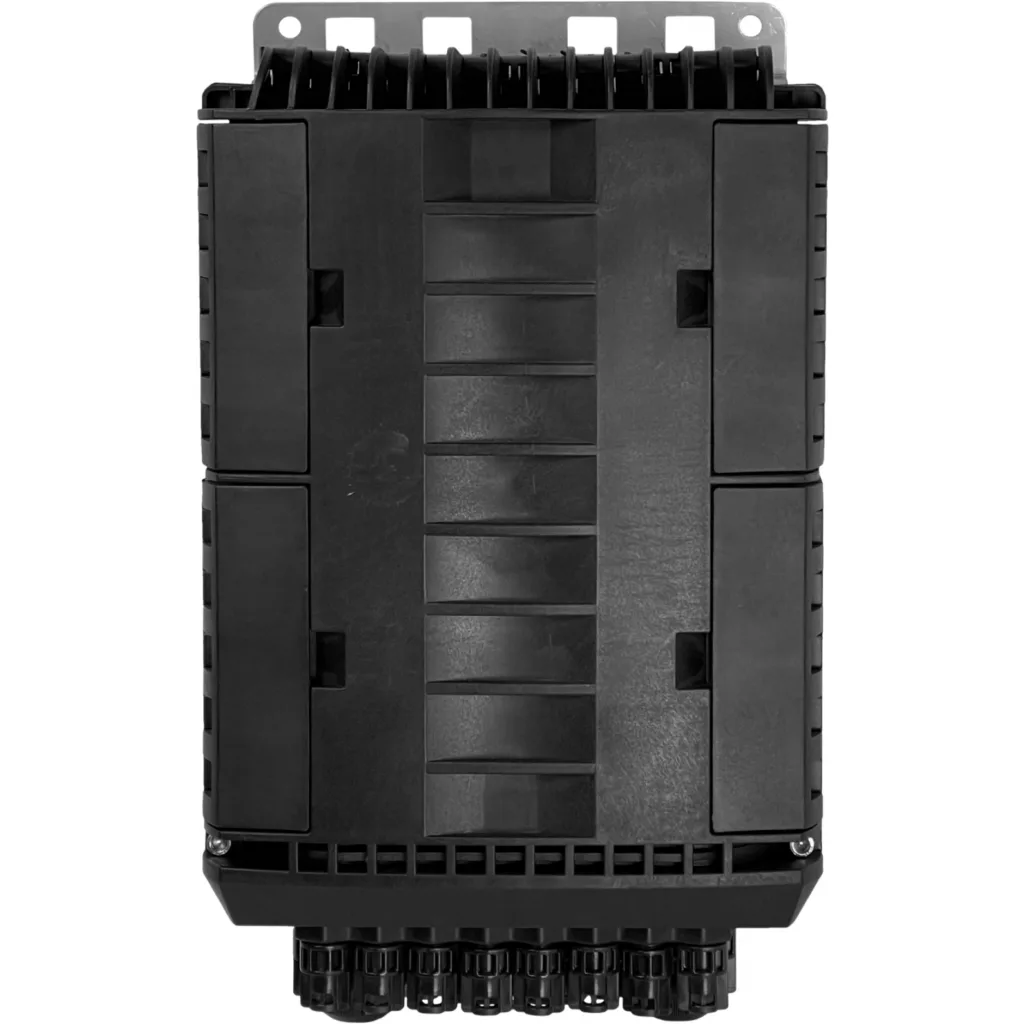 Imagen 3 de Caja Mufa 4-gde 16-peq 96-Fusiones rq24-Coplas 38x24x130cm c/mang IP68