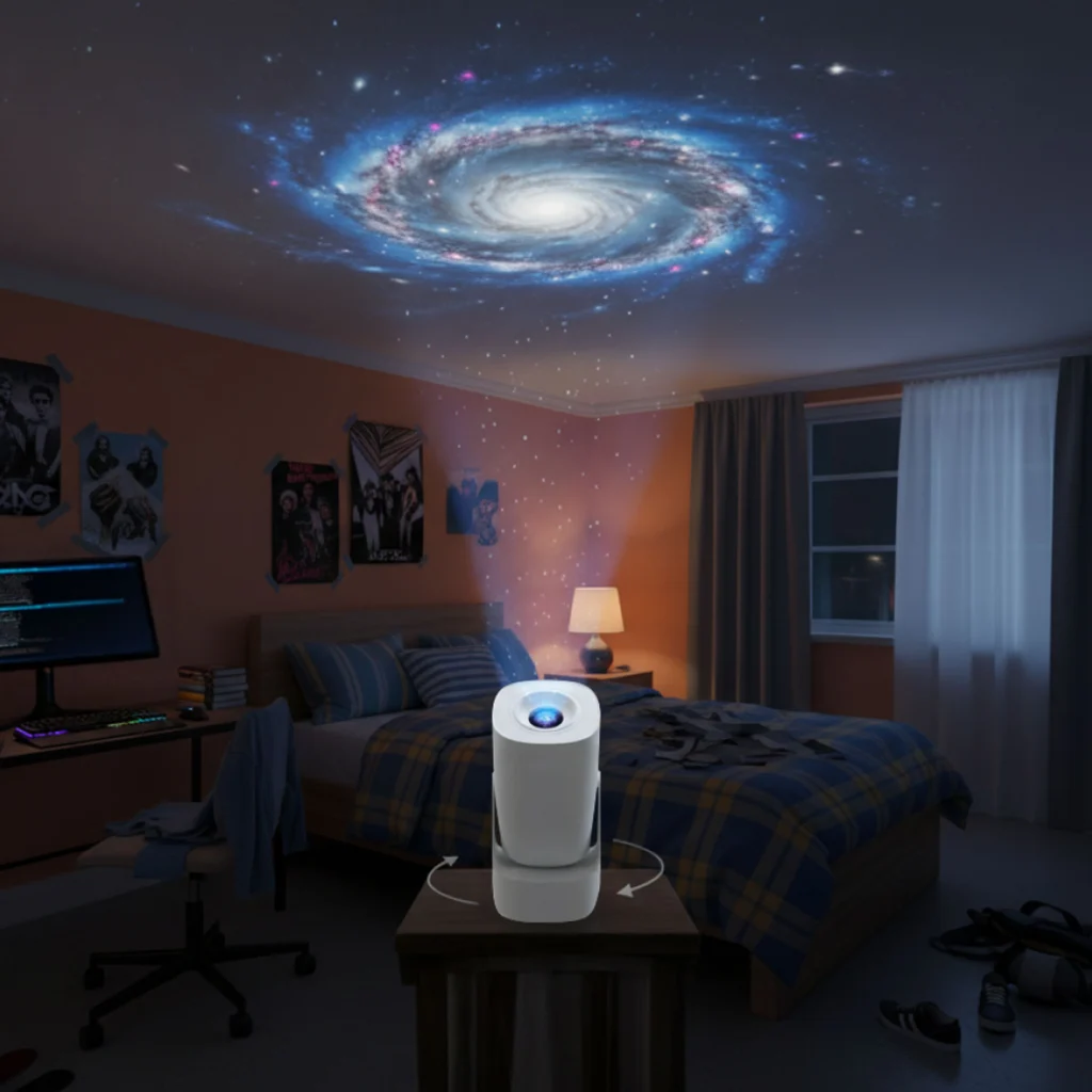 Imagen 6 de MLAB PROYECTOR SMART TUBE BATTERY WIFI DUAL-BAND 1080P 300ANSI LUMEN